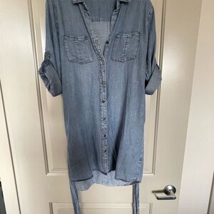 Velvet Heart Light Blue Denim Dress